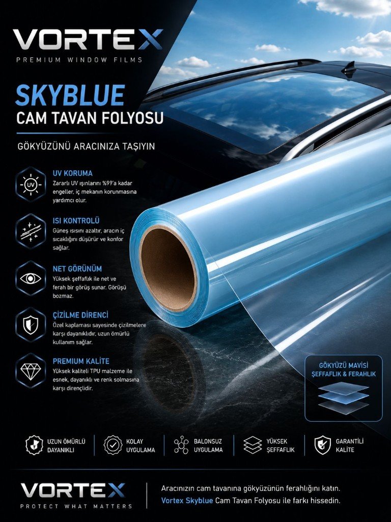 SkyBlue Cam Tavan Folyosu